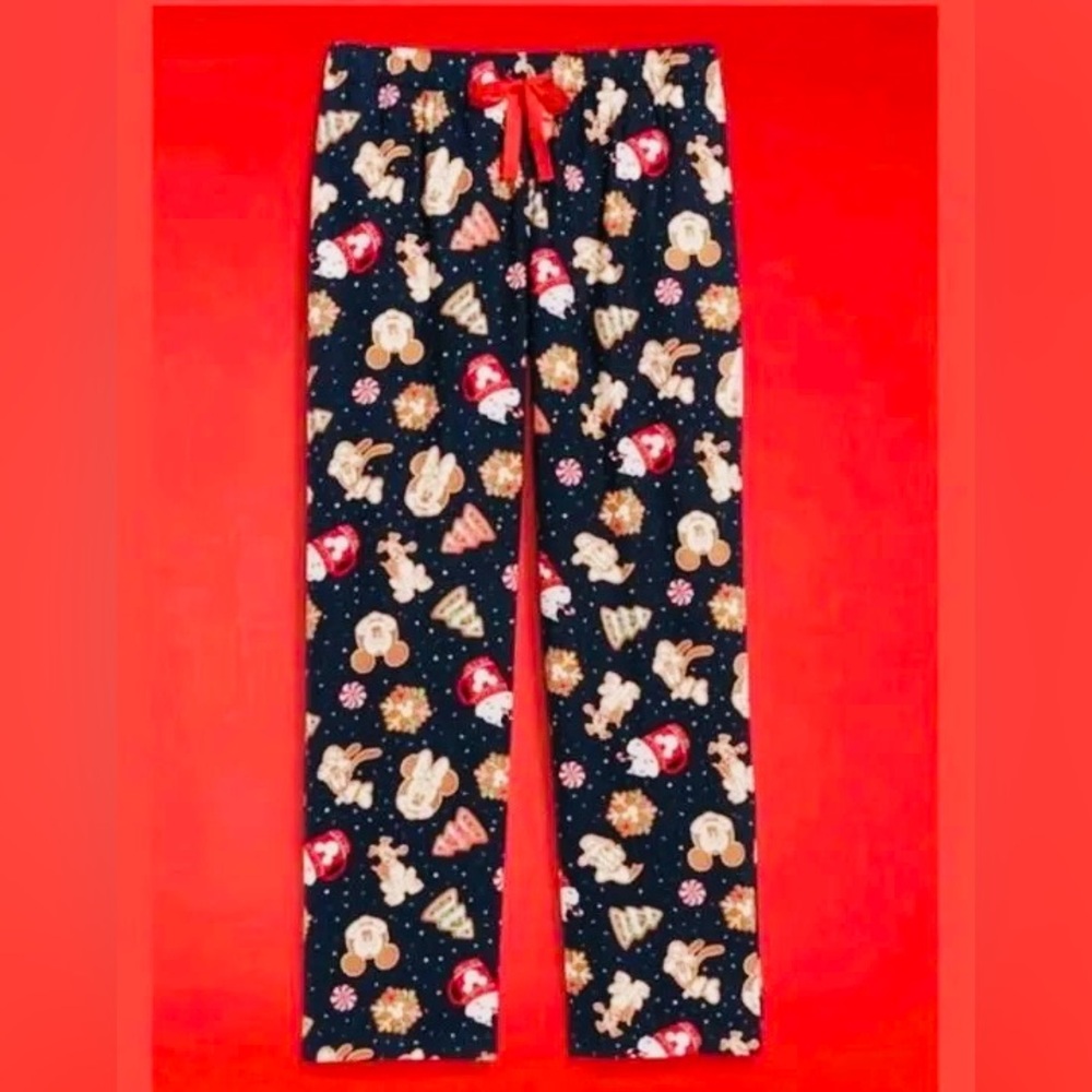 Old Navy x Disney Mid-Rise Printed Flannel Pajama Pants for Women